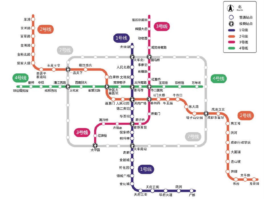 第2张-成都地铁2号线东延线站点（成都地铁2号线线路图）-恩蓝科技
