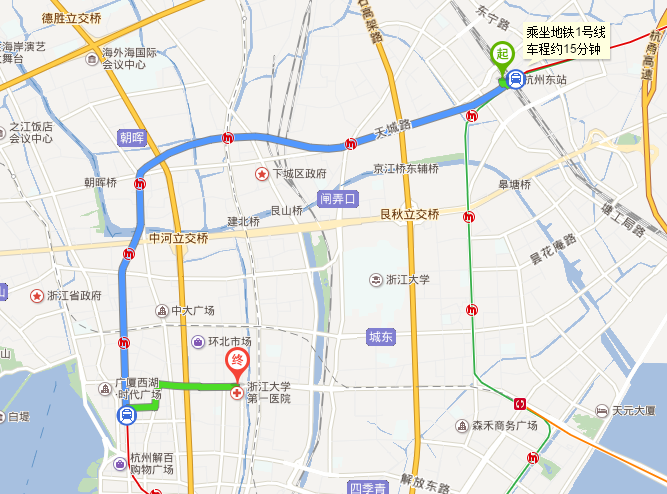地铁1号线到杭州903医院（地铁1号线九和站到杭州九和医院怎么走）